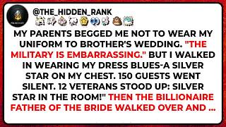 Take It Off! - My Mom Begged Me to Hide My Uniform at My Brother's Wedding - Then 12 Veterans Stood
