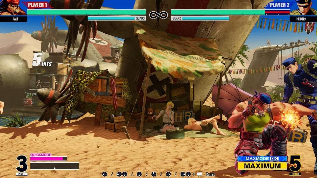 THE KING OF FIGHTERS XV_20230130114731 Ralf Stun Tod Combo KOFXV KOF15 ...