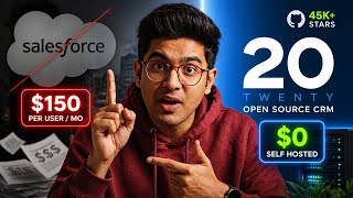 I Finally Found a FREE Salesforce Replacement | An open-sourced CRM #twentycrm