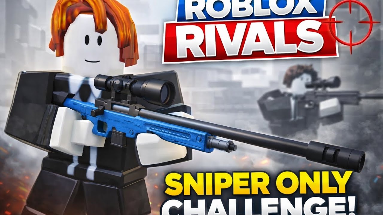 Sniper only chalange in Roblox rivals - YouTube