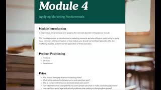 Module 4 Intro