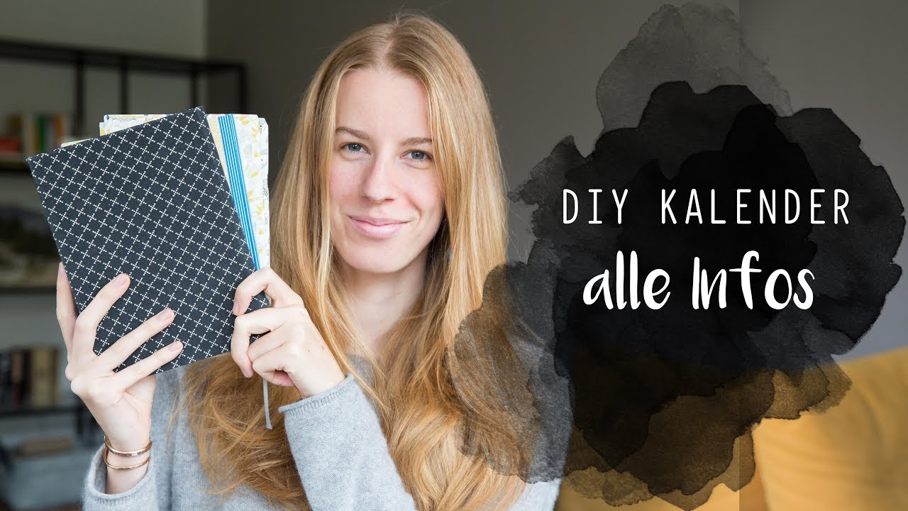 Individueller DIY Kalender 2018 - alle Infos! Cover & Binde Variante 
