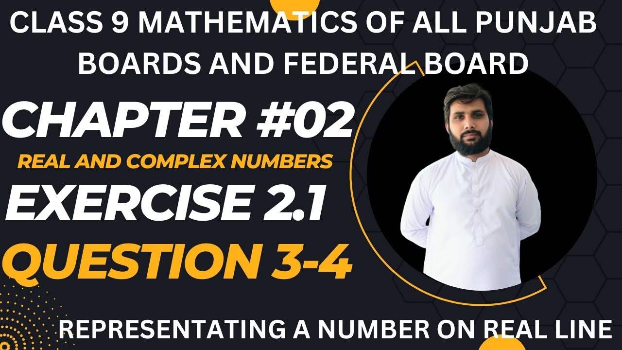 Exercise 2.1 Question 34. Class 9 Math All Punjab boards and Federal