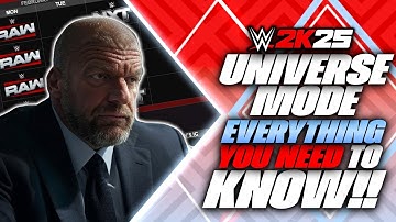 THE ULTIMATE WWE 2K25 UNIVERSE MODE SETUP & CONTENT CREATION GUIDE! (SETUP, TIPS, YOUTUBE AND Q&A)