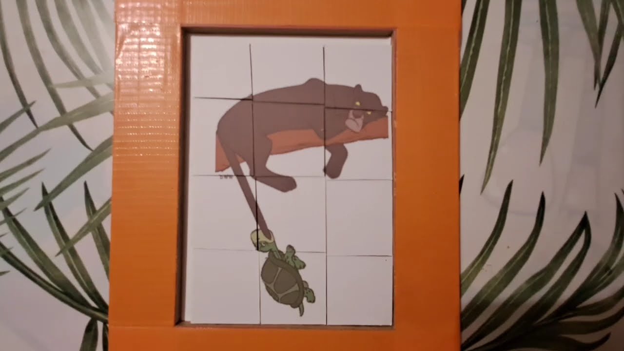 The Jungle Book puzzle for kids & toddlers