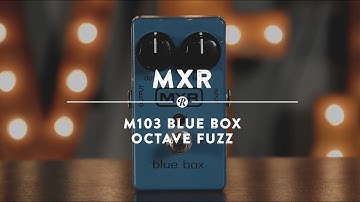 MXR M103 Blue Box Octave Fuzz | Reverb Demo Video