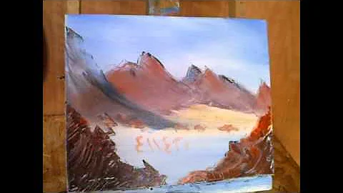 Ellen Flanagan aged 5 discovers the joy of paintin...