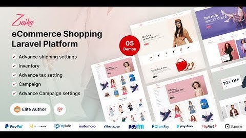 Step-By-Step Installation Guide For Zaika eCommerce CMS Script - Laravel eCommerce Shopping Platform