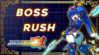 Mega Man ZX ~ Model LX vs All Bosses [No Damage/Hard Mode]
