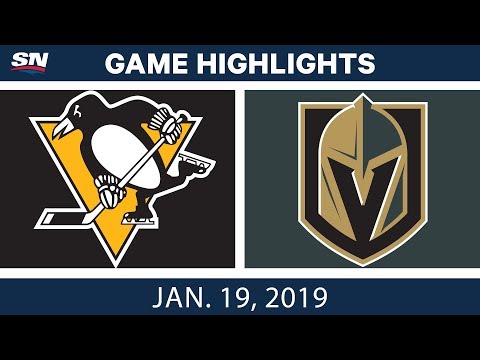 NHL Highlights | Penguins vs. Golden Knights - Jan. 19, 2019