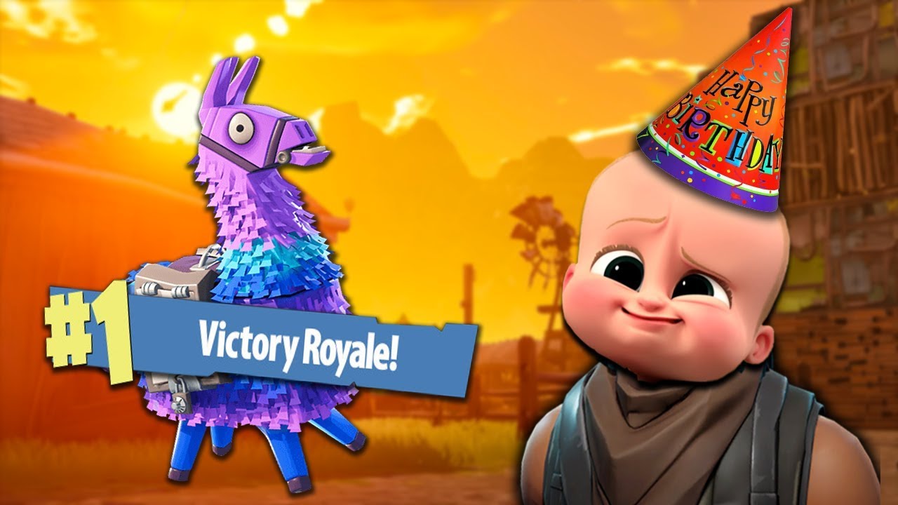 Getting A Victory For A Kids Birthday Fortnite Battle Royale Youtube
