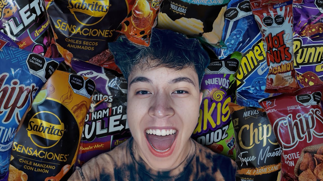Probando las PAPAS más raras de MÉXICO 🇲🇽 - YouTube