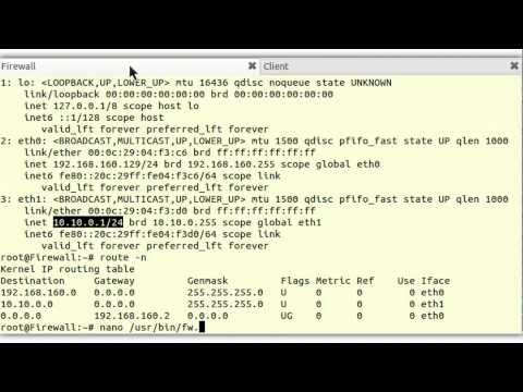 Basic iptable script