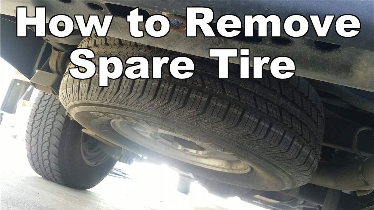 How To Get A Tire Out From Under The Car - Car Retro
