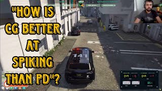 Captain Slacks & 2 Other Cops Gets Spiked By CG | Nopixel 4.0