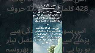 surah waqia Ki Fazilat quran