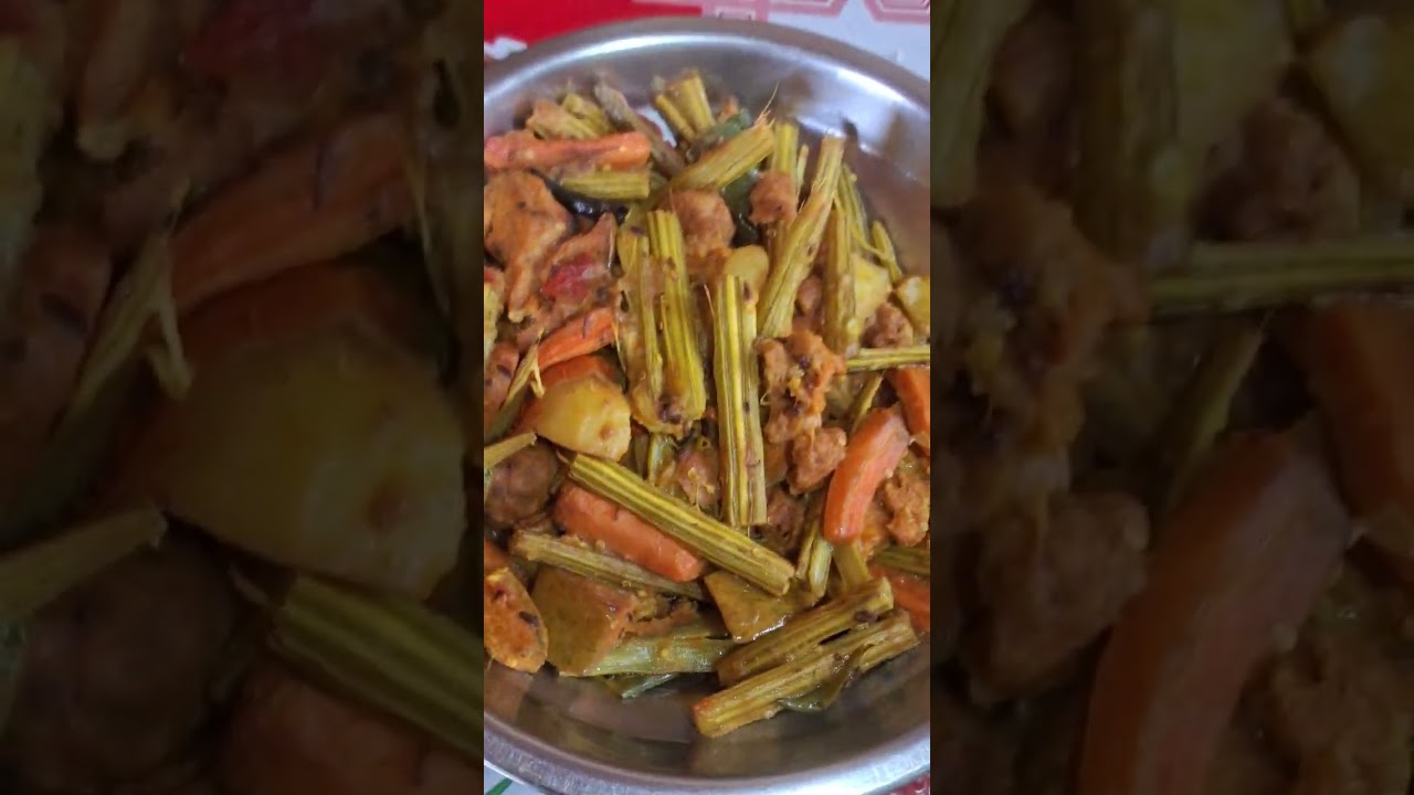 আজ তো রং খেলতে খেলতে খাওয়ার কথাই ভুলে গেছি 🙂🙂 #reels #lunch