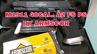 M1911 40cal. A2 FS PS by Armscor