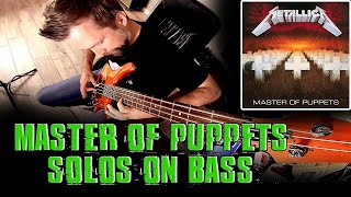 Metallica - Master of Puppets, but they're bass solos