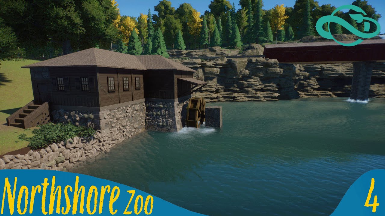 Old Water Mill || Northshore Zoo || Episode 4 || Planet Zoo Speedbuild