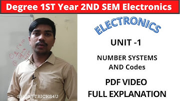 Degree 2nd Sem Electronics- Unit 1- MOST IMP Long and Short Answers PDF FULL EXPLANATION |