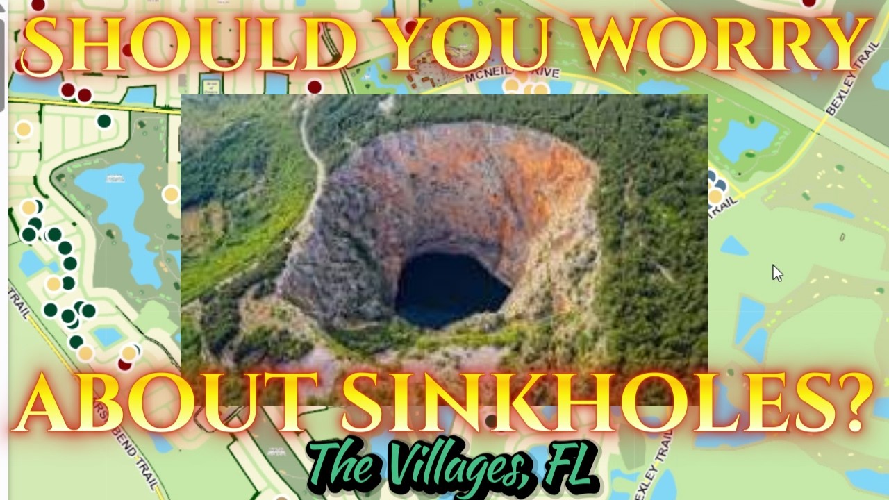 Существует ли высокий риск образования провалов грунта в поселке The Villages?