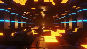 Top 4K - Sci-Fi Corridor Seamless Loop Motion