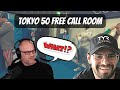 What happened in the call room of the Men's 50 Free in Tokyo?