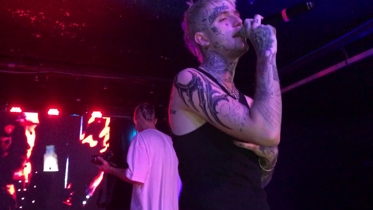 Lil Peep - 'When I Lie' (Needle) UNRELEASED (Live in Atlanta @ The Loft 11/07/17)