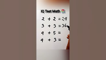 Mind-Blowing IQ Test: Can You Solve This Trending Math Puzzle? 😱🧠 #maths #iqtest #braintest
