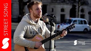 STUNNING Street Performer Sings Sam Smith&#39;s &quot;I&#39;m not the only one&#39; (cover)  live in London