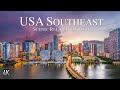  usa southeast scenic nature relaxation 4k drone film with ambient music