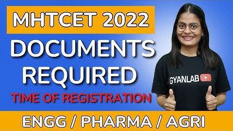MHTCET 2022 | Registration ke Time Konsa Document lagega ? Gyanlab | Anjali Patel