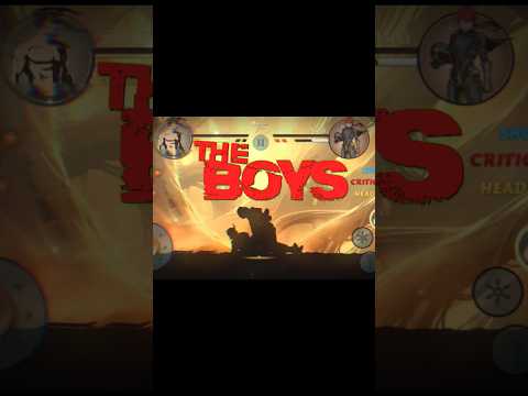 Shadow Fight 2 THE BOYS Edit || me:🥲 #shorts #shadowfight2 #theboys #meme