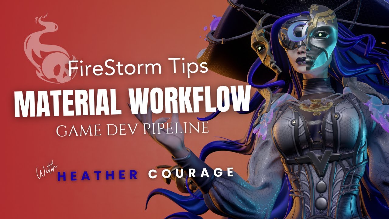 Material Workflow for Game Dev textures
