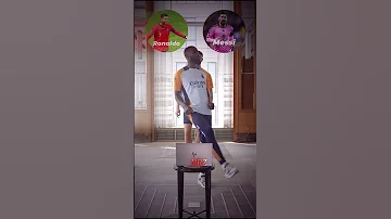 لاعبين ريال مدريد يختارون الأفضل Shorts Neymar Ronaldo Messi Football Edit Fyp Viral Robot Edit 
