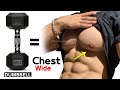 8 BEST CHEST EXERCISES WITH DUMBELLS ONLY 🎯