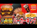 【ガチ】1週間バーガーキングを爆食いし続けたら何キロ太るの!?