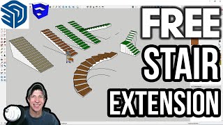 FREE Stair Extension for SketchUp  MAJ Stair!