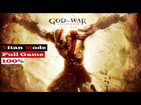 God of War: Ascension - Full Game 100% [No Damage] TITAN MODE☇| All Cutscenes + Ending ✔