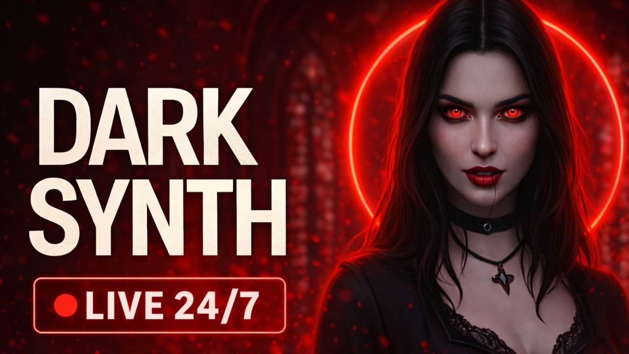 Vampire Night 🩸 Dark Synth Radio 24/7 for Night Drive & Cyberpunk Vibes