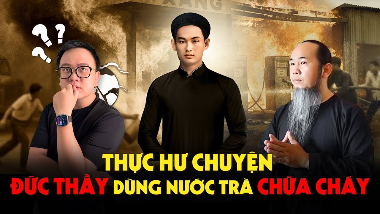 Xác Thực Chuyện Đức Thầy Chữa Cháy Cây Xăng ở Bạc Liêu bằng Nước Trà
