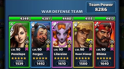 Empires & Puzzles - Alliance War - Irate Pirates Vs. KAYGISIZLAR - Rush Attack