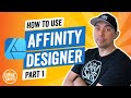 Affinity Designer Tutorial for Beginners - Learn how to use Affinity Designer Part 1