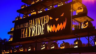 MY FIRST TIME AT LA HAUNTED HAYRIDE FOR MY BIRTHDAY!