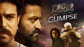 RRR Glimpse ft NTR Ram Charan Ajay Devgn Alia Bhatt S S Rajamouli Releasing on 7th Jan 2022