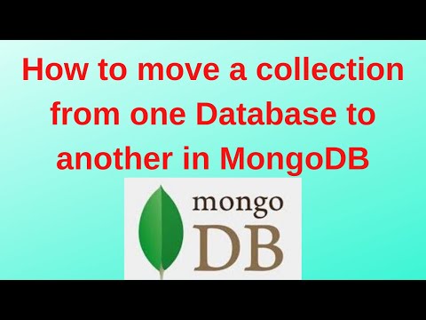 14. MongoDB DBA Tutorials: How to move a collection from one Database to another in MongoDB