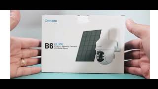 Cinnado Security Cameras Wireless Outdoor-2K Cameras for Home Security Outside Solar/Battery Powered