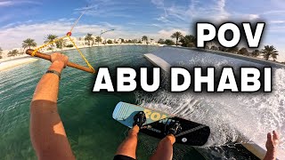 Download Lagu Wakeboarding in Abu Dhabi - POV Laps at Al Forsan Wake Park MP3