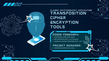 Mini PBL-RKS110 Transposition Cipher Encryption Tools